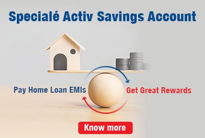 Speciale' Activ account
